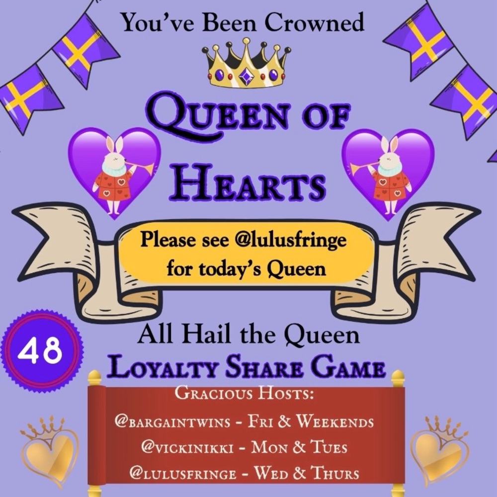 TODAY’S QUEENS ARE
OVER @VICKINIKKI’S
💜⚜️💜⚜️💜⚜️💜⚜️💜 - Picture 3 of 14